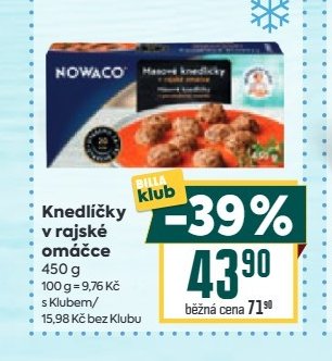 Knedlíčky v rajské omáčce