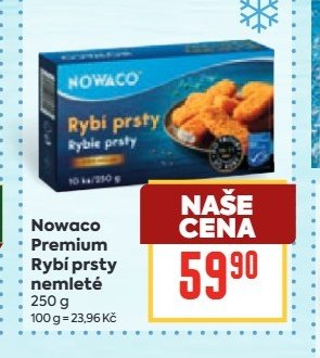 Nowaco Premium Rybí prsty nemleté