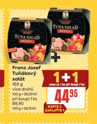 Franz Josef Tuňákový salát 160 g