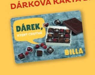 Dárková karta Billa