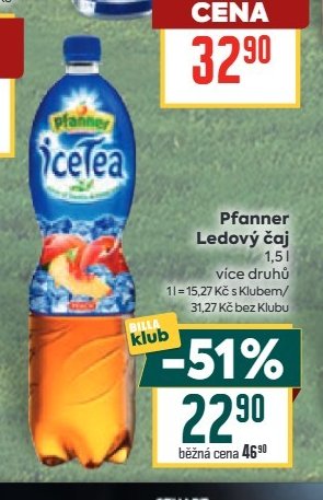Pfanner Ledový čaj