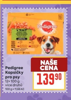 Pedigree Kapsičky pro psy 12x 100 g