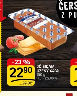 JČ Eidam uzený 44%