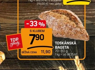 Toskánská bageta