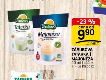 ZÁRUBOVA TATARKA | MAJONÉZA 90 ml