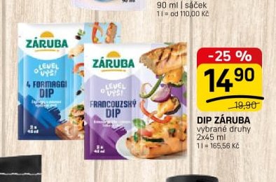 DIP ZÁRUBA vybrané druhy 2x45 ml