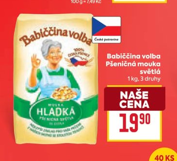 Babiččina volba Pšeničná mouka