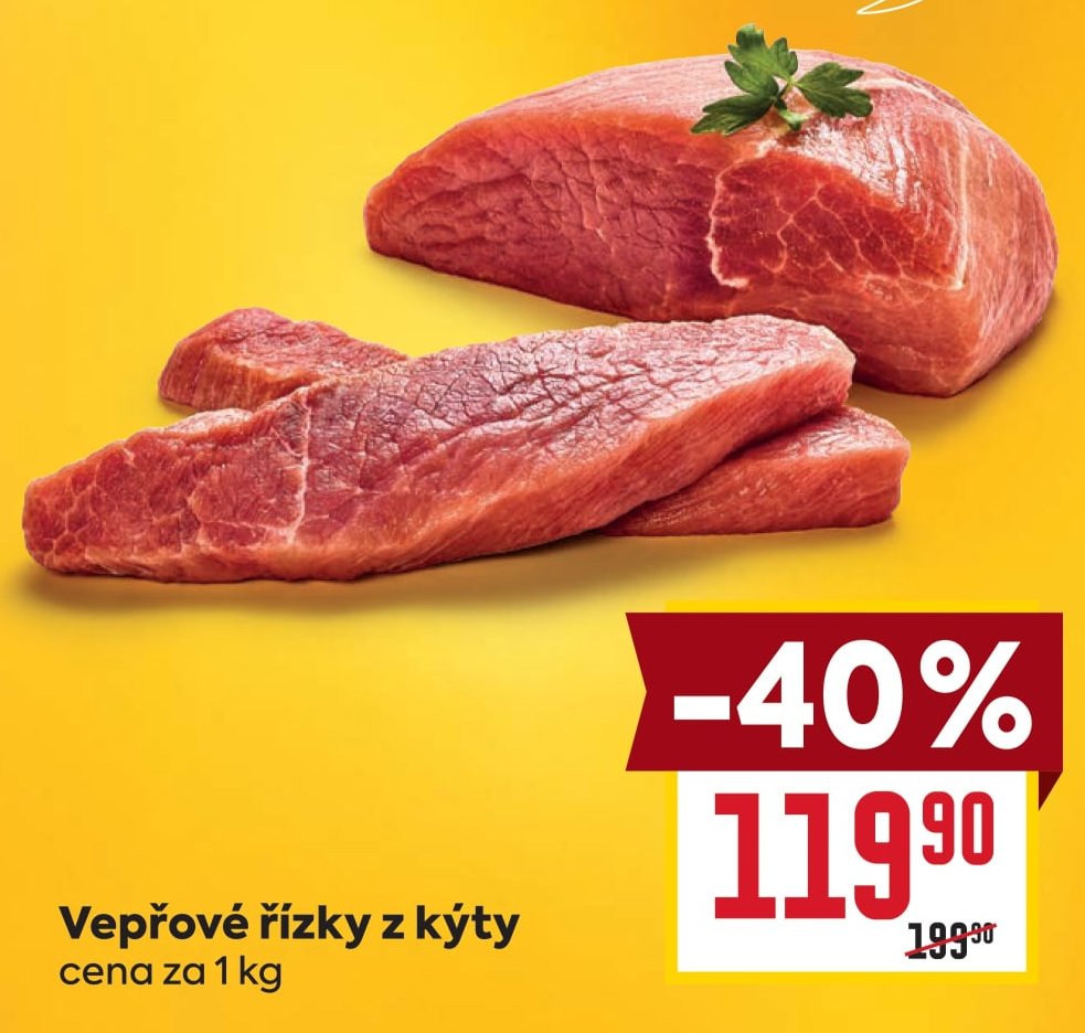 Vepřové řízky z kýty