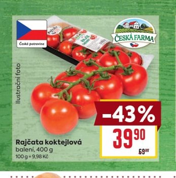 Rajčata koktejlová