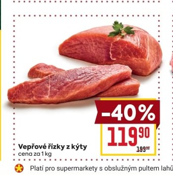Vepřové řízky z kýty