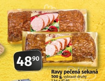 Ravy pečená sekaná