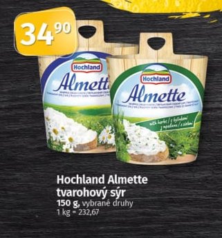 Hochland Almette tvarohový sýr