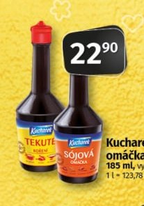 Kucharek omáčka/tekuté koření
