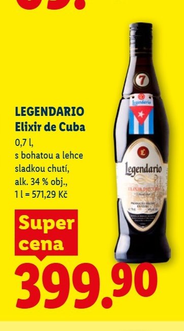 LEGENDARIO Elixir de Cuba