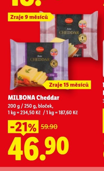MILBONA Cheddar