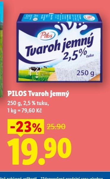 PILOS Tvaroh jemný