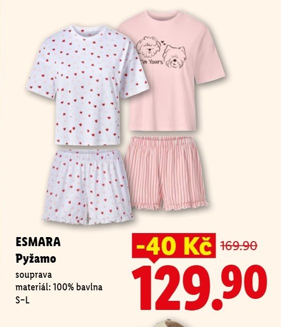 ESMARA Pyžamo
