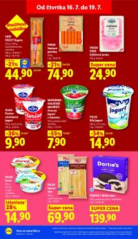 aktuální leták Lidl 16.7.2026-19.7.2026