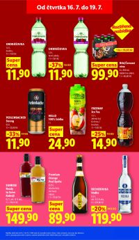 aktuální leták Lidl 16.7.2026-19.7.2026