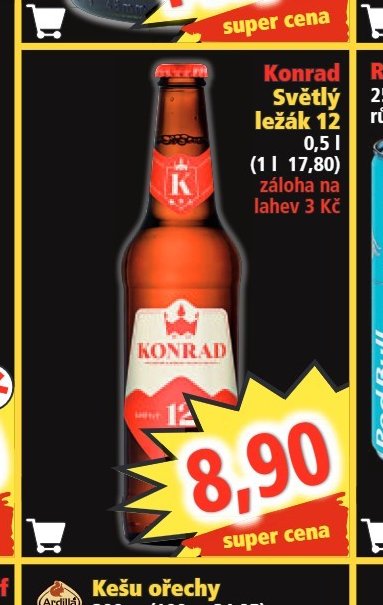 Konrad Světlý ležák 12 0,5 l