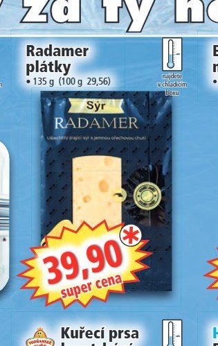 Radamer plátky