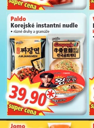 Paldo Korejské instantní nudle