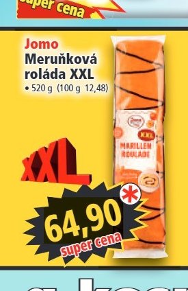 Jomo Meruňková roláda XXL