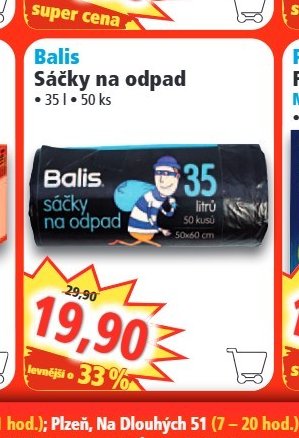 Balis Sáčky na odpad