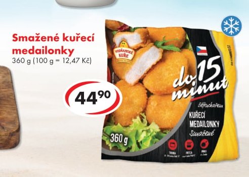 Smažené kuřecí medailonky