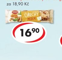 Tyčinka s ořechy