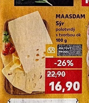 MAASDAM Sýr
