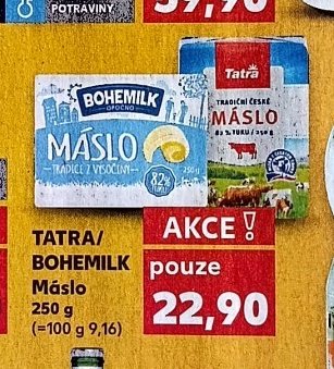 TATRA/BOHEMILK Máslo