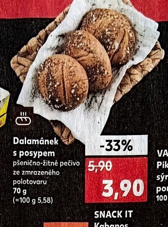 Dalamánek s posypem