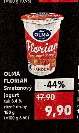 OLMA FLORIAN Smetanový jogurt