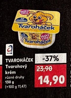 TVAROHÁČEK Tvarohový krém