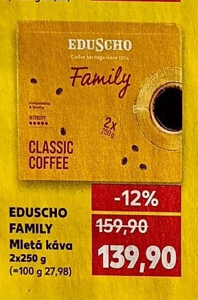 Eduscho Family mletá káva