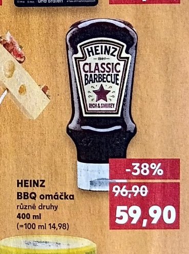 HEINZ BBQ omáčka