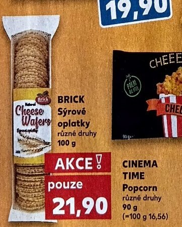 Brick Sýrové oplatky