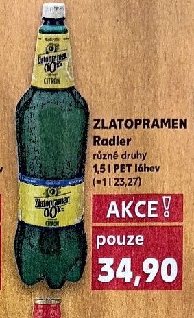 Zlatopramen Radler