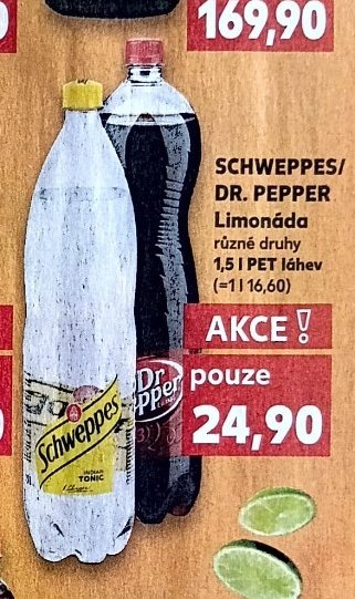 Schweppes / Dr. Pepper Limonáda