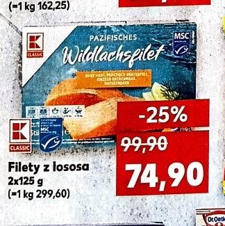 Kaufland Filety z lososa