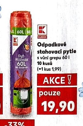 Odpadkové stahovací pytle