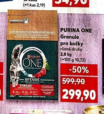 PURINA ONE Granule pro kočky