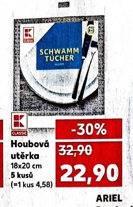 K-Classic Houbová utěrka 5 kusů