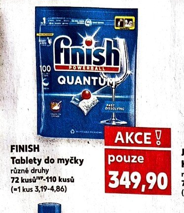 FINISH Tablety do myčky
