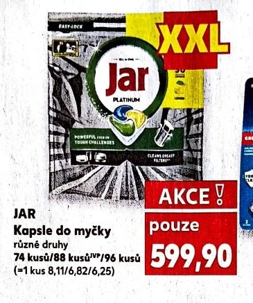 JAR Kapsle do myčky