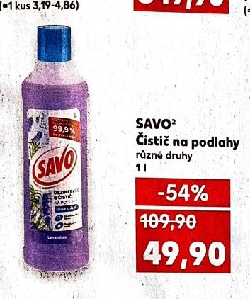 SAVO Čistič na podlahy