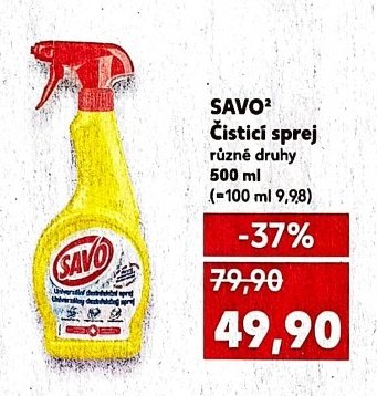 SAVO Čisticí sprej