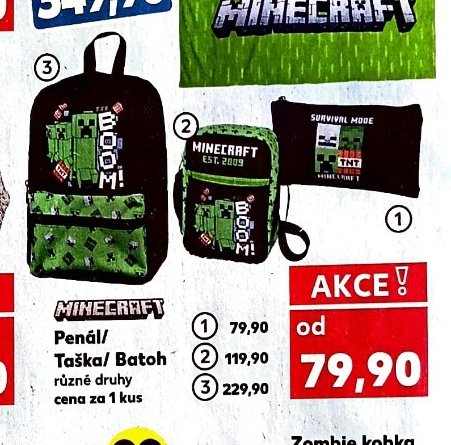 Minecraft Penál/Taška/Batoh