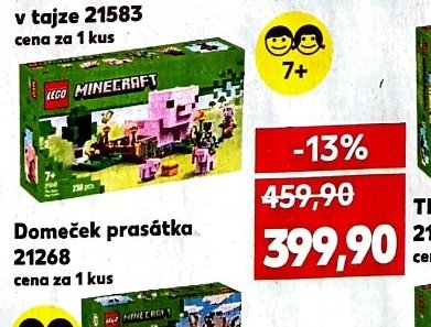LEGO Minecraft Domeček prasátka 21268